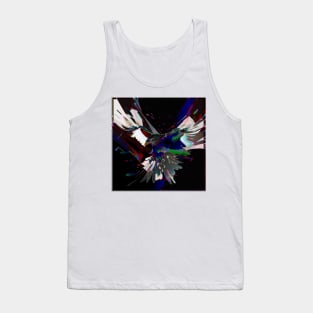 Eagle Marked Painting Tank Top